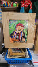 Load image into Gallery viewer, willie nelson fan  art framed print