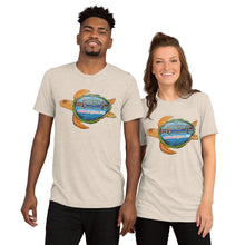 Load image into Gallery viewer, Short sleeve t-shirt Cape Fear Memorial Bridge Sea turtle