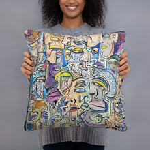 Load image into Gallery viewer, Collective conscious brain storm pillow