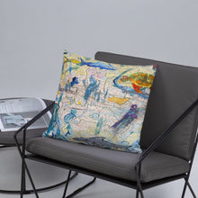 Load image into Gallery viewer, Ilm Map art pillow