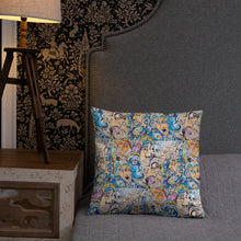 Load image into Gallery viewer, new face pillow collective consciousness