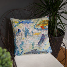 Load image into Gallery viewer, Ilm Map art pillow