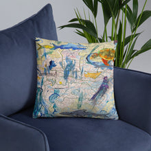 Load image into Gallery viewer, Ilm Map art pillow