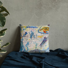 Load image into Gallery viewer, Ilm Map art pillow