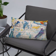 Load image into Gallery viewer, Ilm Map art pillow