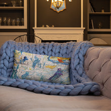 Load image into Gallery viewer, Ilm Map art pillow