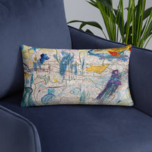 Load image into Gallery viewer, Ilm Map art pillow