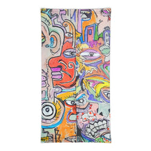 Load image into Gallery viewer, Neck Gaiter abstract faces