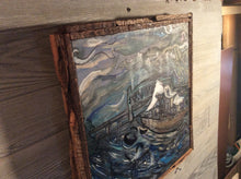 Load image into Gallery viewer, harbor from the heavy seas  original