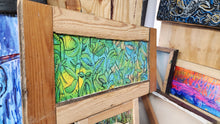Load image into Gallery viewer, 21.25x 11.25 framed flytrap primt