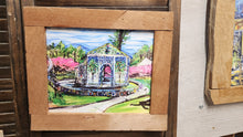 Load image into Gallery viewer, Airlie gardens bottle chapel signed framed 11x12 ready to hang