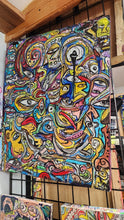 Load image into Gallery viewer, 23&quot;28.5&quot; original painting &quot;snakes in the gears erase your fears&quot;