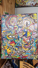 Load image into Gallery viewer, 23&quot;28.5&quot; original painting &quot;snakes in the gears erase your fears&quot;