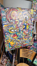 Load image into Gallery viewer, 23&quot;28.5&quot; original painting &quot;snakes in the gears erase your fears&quot;