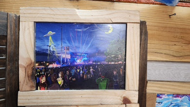 13x11 framed print Live oak Pavilion