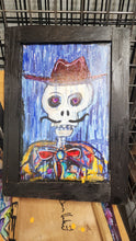 Load image into Gallery viewer, Embellished   skeleton framed print