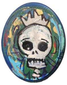 ) 5.5x4.5 little skull king 13 original