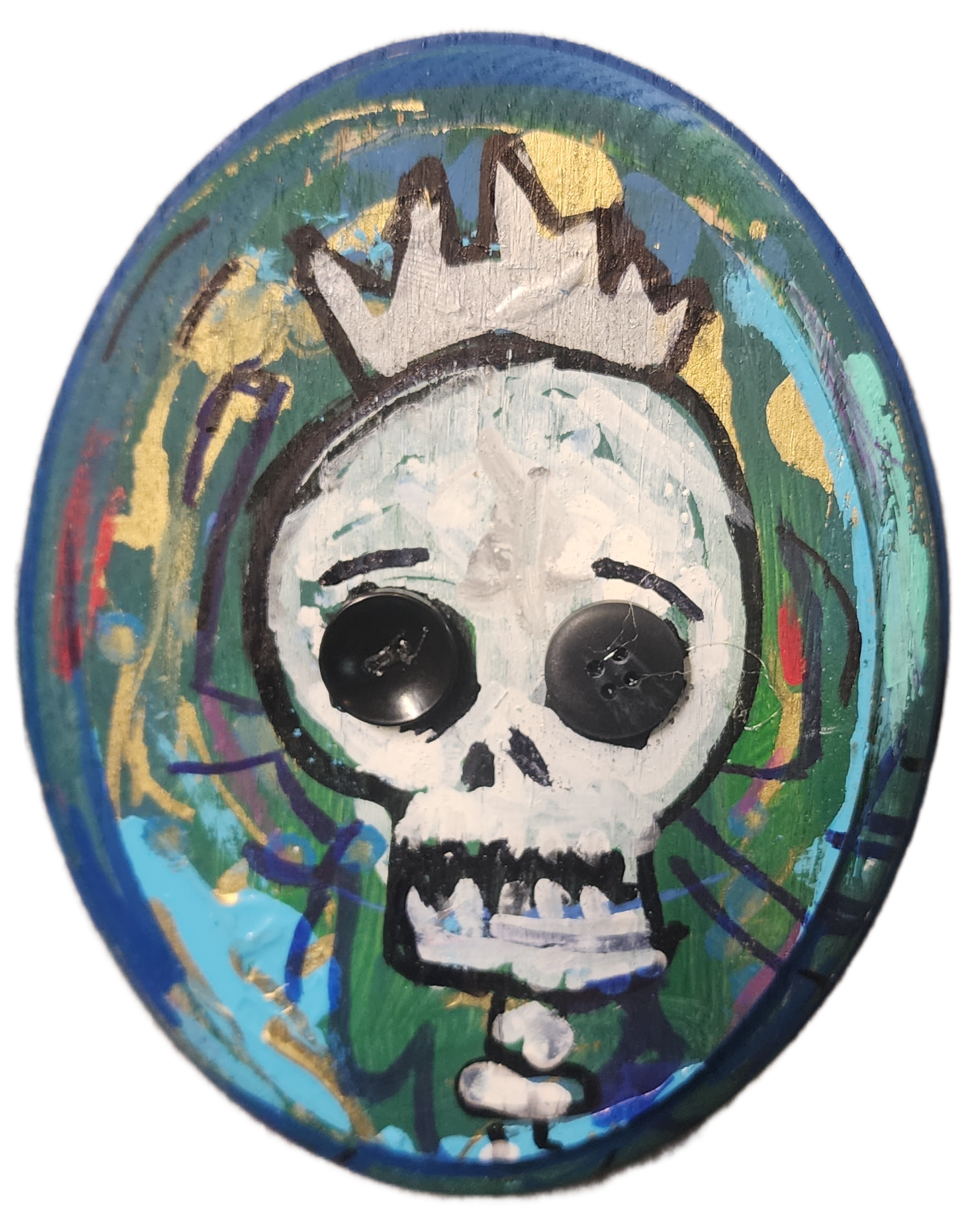 ) 5.5x4.5 little skull king 13 original