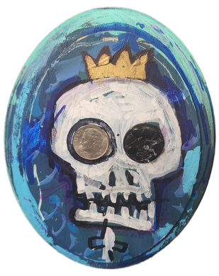 5.5x4.5 little skull king 12 original