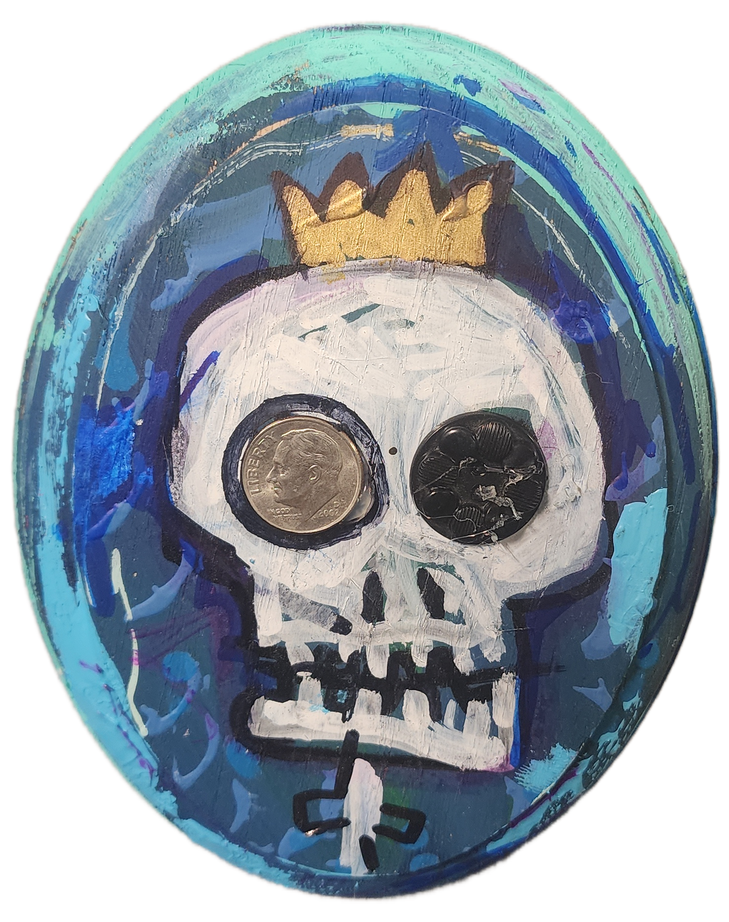 5.5x4.5 little skull king 12 original