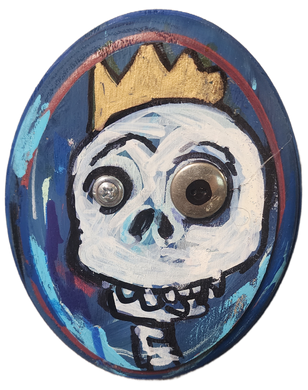 5.5x4.5 little skull king 10 original