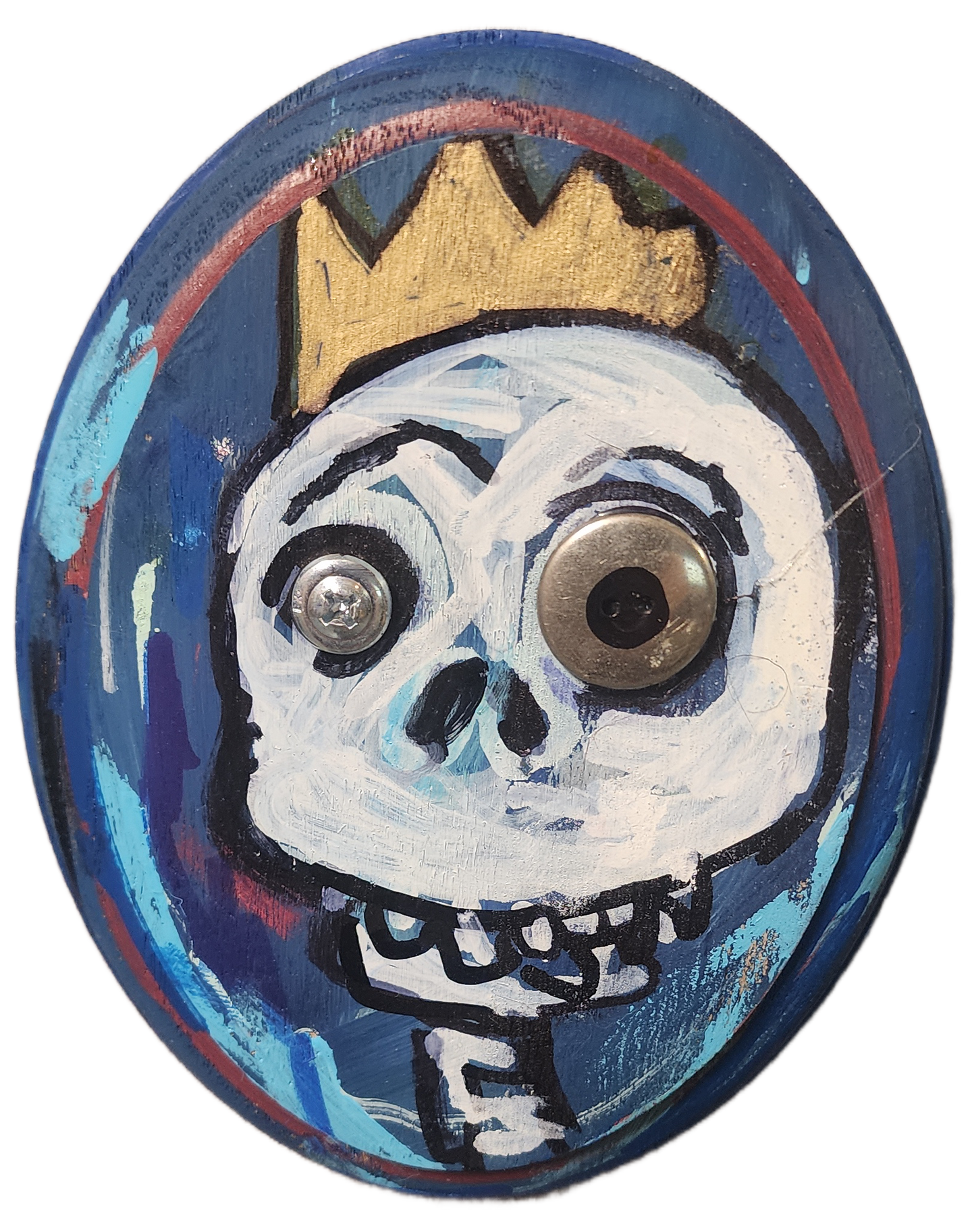 5.5x4.5 little skull king 10 original