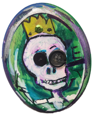 5.5x4.5 little skull king 5 original