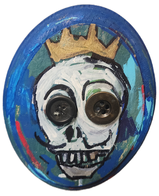 5.5x4.5 little skull king 3 original