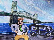 Load image into Gallery viewer, van by down  the cape fear river prints