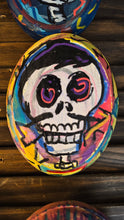 Load image into Gallery viewer, 5.5x4.5 little skull dude 6 original