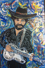Load image into Gallery viewer, Waylon Jennings Art prints