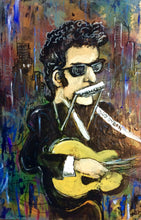 Load image into Gallery viewer, Bob Dylan 8x10 art print signed by the artist  and shipped in poly sleeve