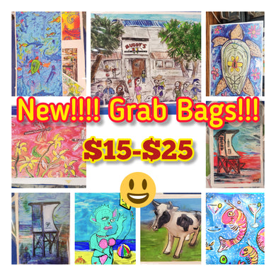 New!!! Grab bags mystery print sale + chance to win a $100 gift card :) 😀