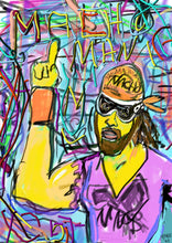 Load image into Gallery viewer, 8x10 signed print Macho Man Randy Savage