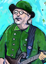 Load image into Gallery viewer, les claypool 8x10 art print signed and shipped in poly sleeve