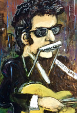 Load image into Gallery viewer, Bob Dylan 8x10 art print signed by the artist  and shipped in poly sleeve