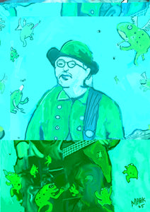 les claypool 8x10 art print signed and shipped in poly sleeve