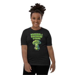 Broc Bot 5000    Youth Short Sleeve T-Shirt official broccoli brothers circus merchandise