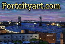 Load image into Gallery viewer, Port City Art Gift card +  free 5x7  note card