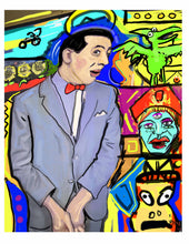Load image into Gallery viewer, Power to PeeWee  a tribute to Paul Reubens 8x10 signed print