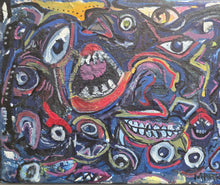 Load image into Gallery viewer, 8x10 original painting on stretched canvas &quot;yappin&quot;