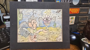 original watercolor and ink by Mark Dannon Herbert