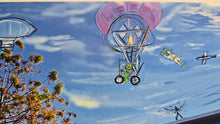 Load image into Gallery viewer, 7x 16 "planet express lands at  flying machine brewery