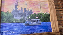 Load image into Gallery viewer, 10x12 framed print Wilmington Water Tours
