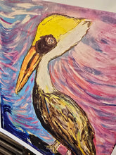 Load image into Gallery viewer, Pelican 8x10 signed ubfraned print  shipped  in poly sleeve
