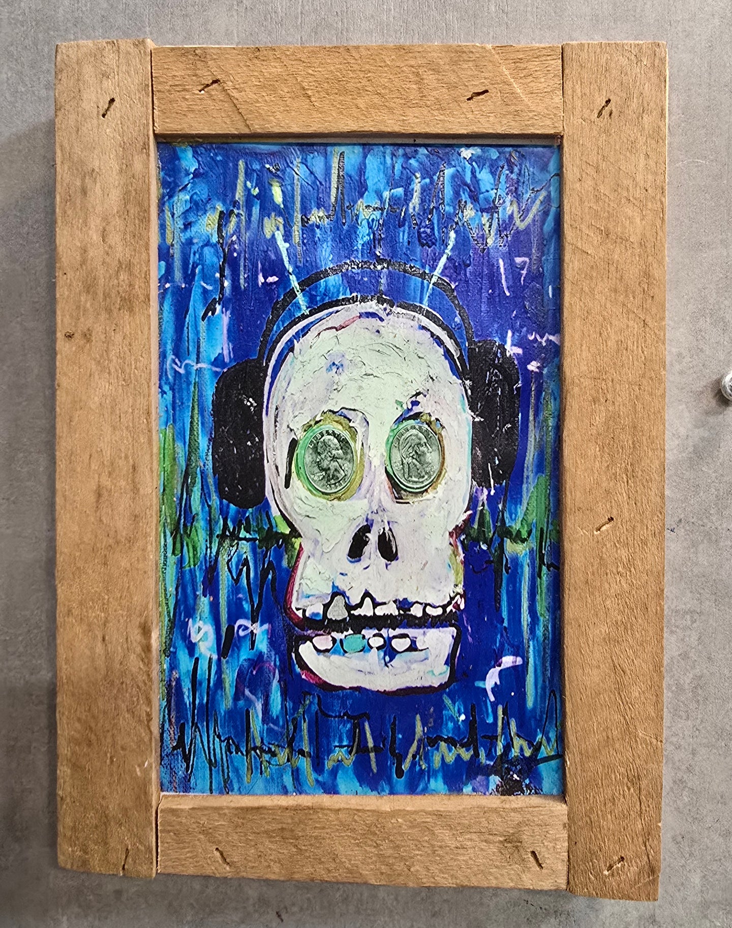 7x10 framed  mini print 