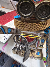 Load image into Gallery viewer, Dresser top  scrap robot sculpture  12.5 inches tall