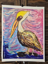 Load image into Gallery viewer, Pelican 8x10 signed ubfraned print  shipped  in poly sleeve