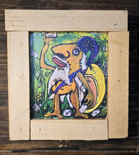 Load image into Gallery viewer, (Copy) &quot;The Snail Mail Wizard Delivers ...Eventually framed print