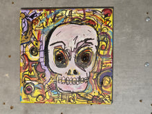 Load image into Gallery viewer, 10x 10  eye eye captain  original on stretched canvas skull dude